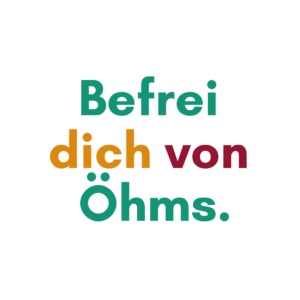 Befrei Dich Von Öhms Logo Quadratisch